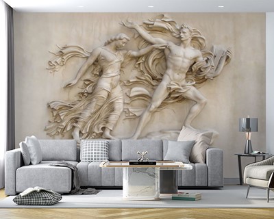 Sculptuur Look Wallpaper Afbeelding