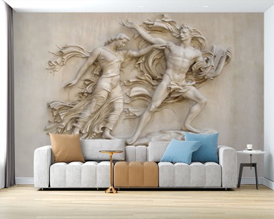 Sculptuur Look Wallpaper Afbeelding