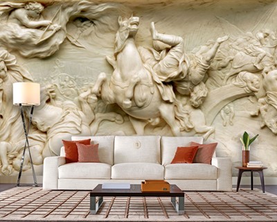 Sculptuur Look Wallpaper Model