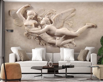 Sculptuur Look Wallpaper Afbeelding