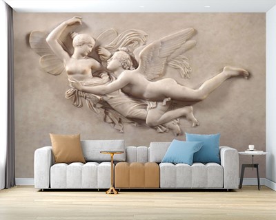 Sculptuur Look Wallpaper Afbeelding