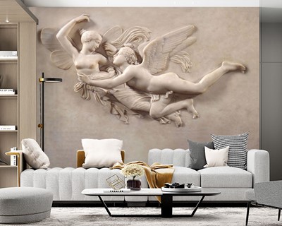 Sculptuur Look Wallpaper Afbeelding