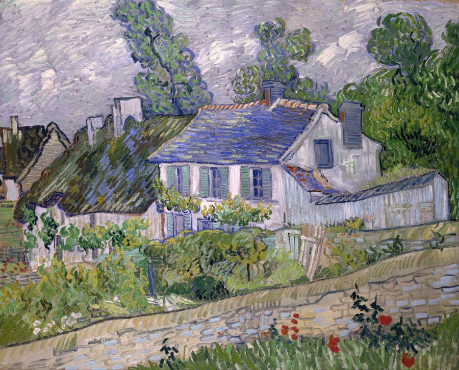 Vincent van Gogh Huis schilderij behang