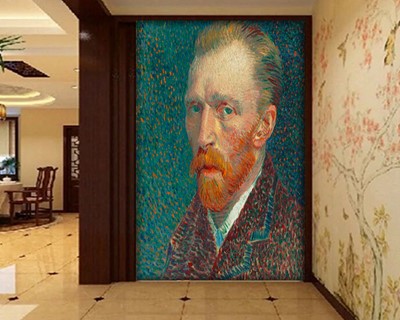 Van Gogh Portret Achtergrond