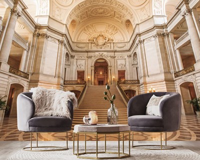 Interieur Trap Foto Wallpaper