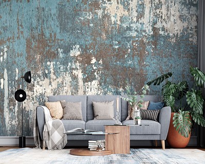 Textuur Vloer Look Behang