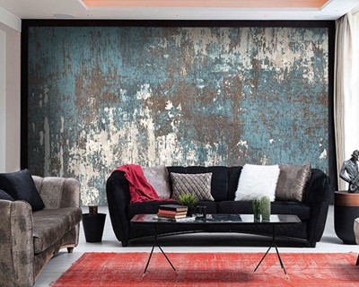 Textuur Vloer Look Behang