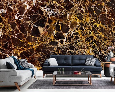 Goud gestreepte textuur achtergrondbehang