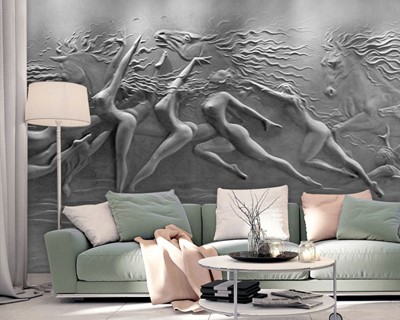 Reliëf Sculptuur Wallpaper Afbeelding