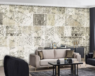 Achtergrondbehang met geruite textuur