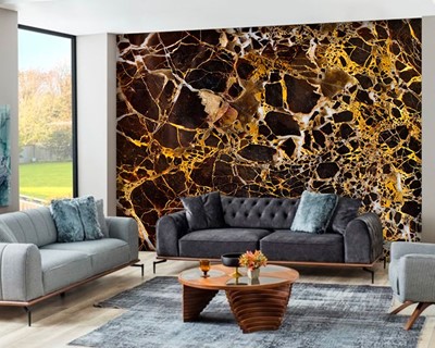Goud gestreepte textuur achtergrondbehang
