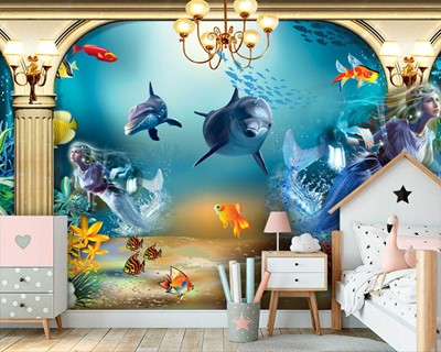 Leuke Onderwater Live Achtergrond