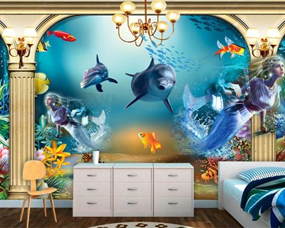 Leuke Onderwater Live Achtergrond