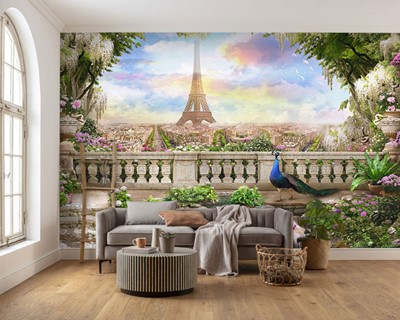 Eiffeltoren Foto Artistiek Behang
