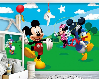 mickey mouse behang