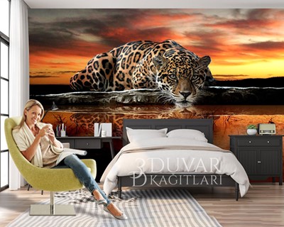 luipaard behang