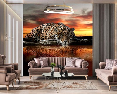 luipaard behang