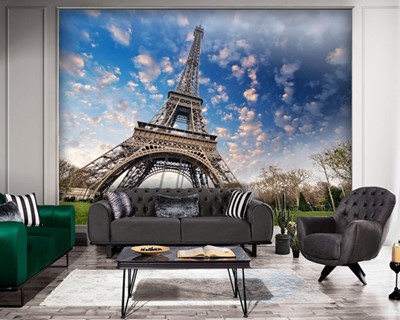 3D Eiffeltoren Wallpaper