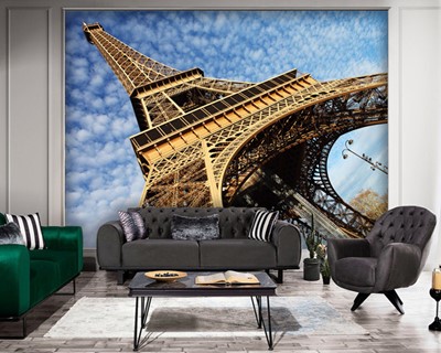 3D Eiffeltoren Wallpaper