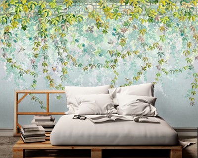 Artistieke Ivy Wallpaper
