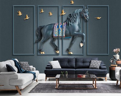 Paard Wallpaper 3D