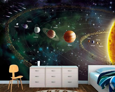 Planeten Wallpaper 3D