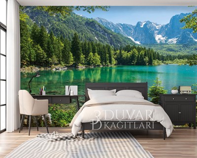 Lake View Wallpaper 3D