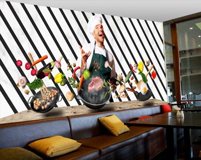 Restaurant Wallpapers 3D