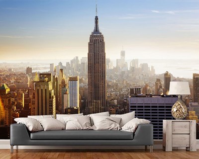 3D New York City-achtergrond