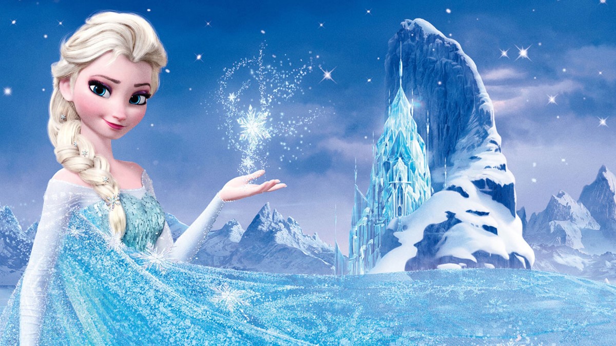 Frozen Elsa Kinderkamer Behang
