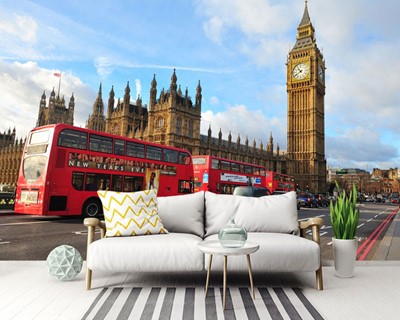 London View Wallpaper-model