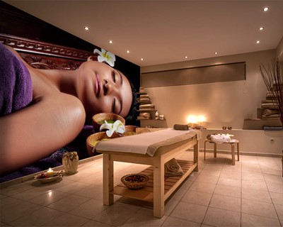 Spa Massage Center Wallpaper-modellen