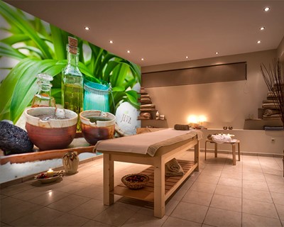 Spa Massage Olie Behang