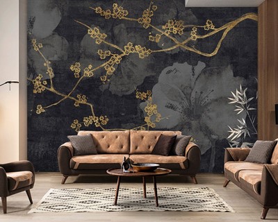 Zwarte Achtergrond Bloemen Wallpapers