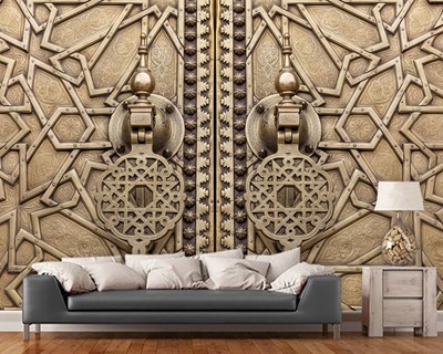 3D Seljuk-patroonbehang