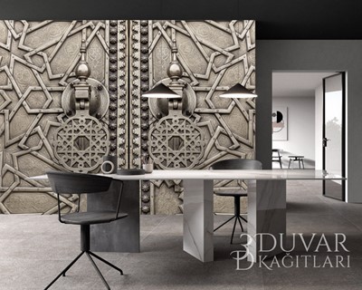 3D Seljuk-patroonbehang