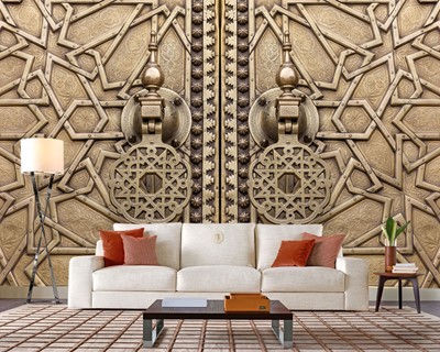 3D Seljuk-patroonbehang