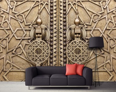 3D Seljuk-patroonbehang