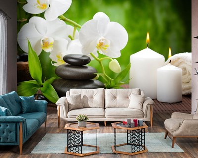 Massagesalon Spa Wallpaper 3D