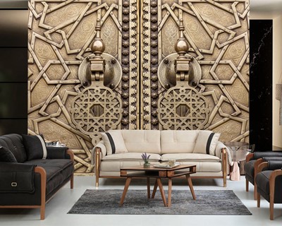 3D Seljuk-patroonbehang