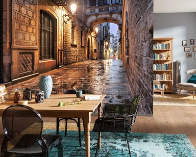 Street View 3D-achtergrond