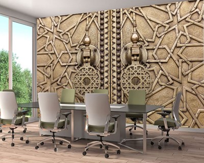 3D Seljuk-patroonbehang