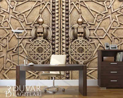 3D Seljuk-patroonbehang