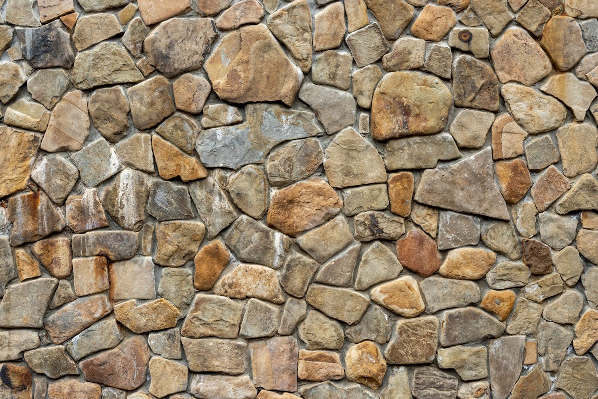3D-achtergronden met steenpatroon