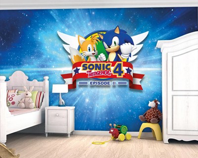 Sonic Kinderkamer Achtergronden