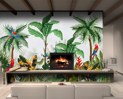Tropische Jungle Wallpaper