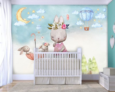 Babykamer Behang Modellen