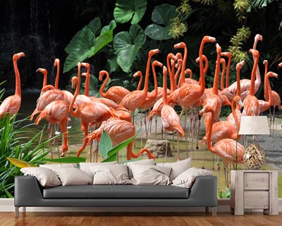 Flamingo Wallpaper-modellen