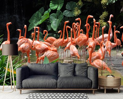 Flamingo Wallpaper-modellen