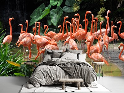 Flamingo Wallpaper-modellen